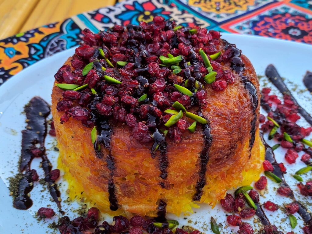 Photo of Tahchin dish
